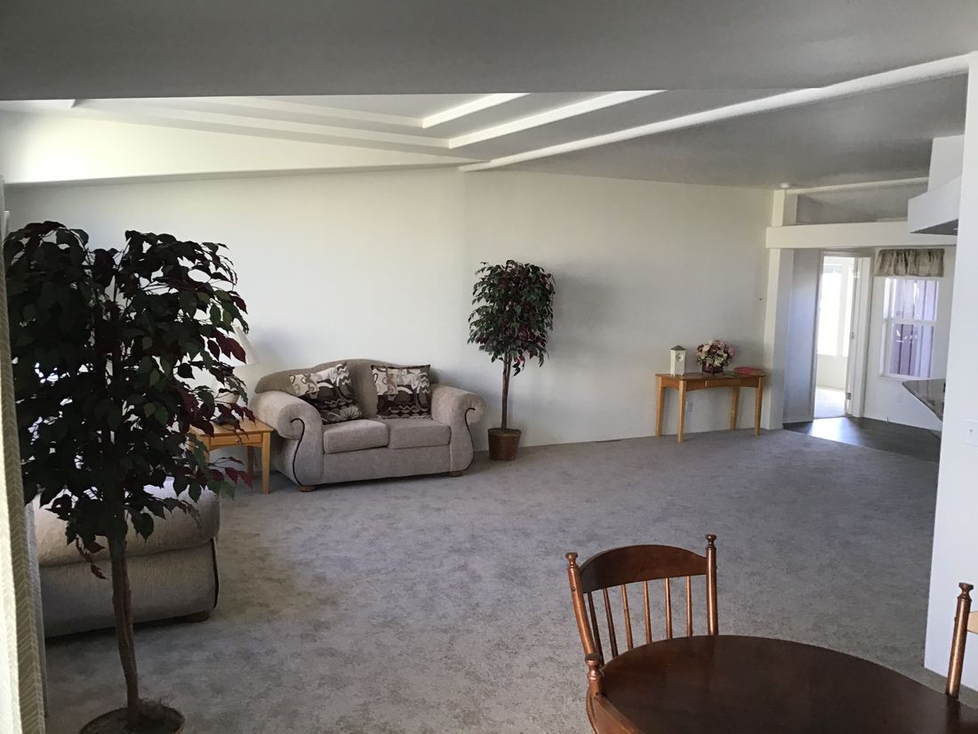 The 9593S         WASHINGTON Living Room. This Manufactured Mobile Home features 3 bedrooms and 3 baths.