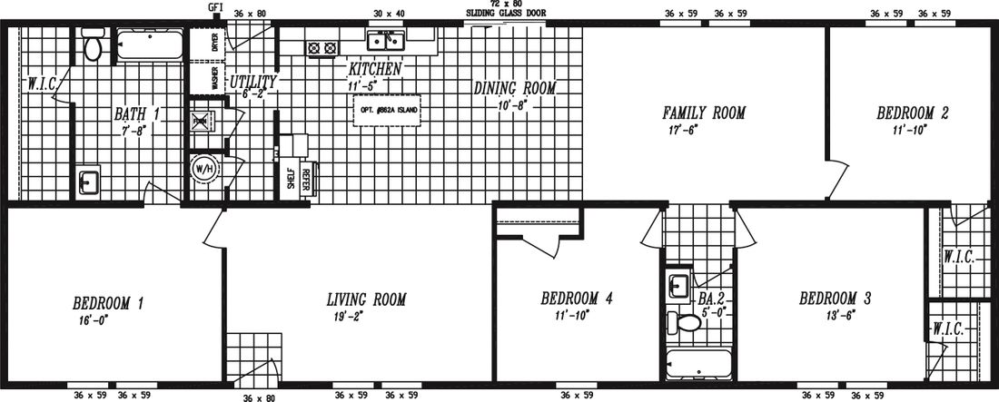 The 2872A CANYON Floor Plan