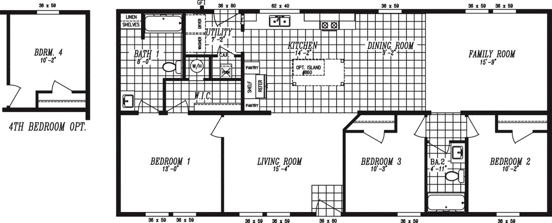 The 2856D CANYON Floor Plan